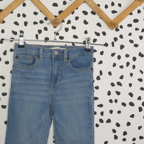 Levi’s 726 High Rise Flare Denim Girls Jeans - Picture 2 of 7